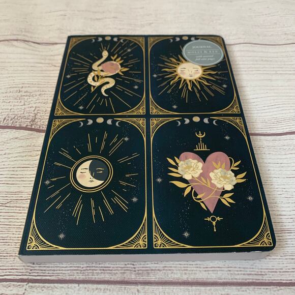 Molly & Rex Journal Sun Moon Snake Heart Full Color 208 Lined Pages 4 Designs - Picture 2 of 11